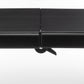 BTExpert Fold-in-Half Folding Utility Table 4Feet Lightweight Height Adjustable Portable Carrying Handle Indoor Outdoor Picnic Camping Office Home Party Easy to Clean Store Care Black Set of 2