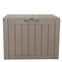 BTExpert Indoor Outdoor Storage Box, 30 Gallon Resin Deck Container for Package Delivery Patio Furniture Cushions Garden Tools Pool Sports Equipment UV Resistant Waterproof Lockable Set of 5
