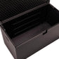 BTExpert 150 Gallon Large Resin Deck Box, Outdoor Storage Container for Patio Furniture Waterproof Lockable Stainless
