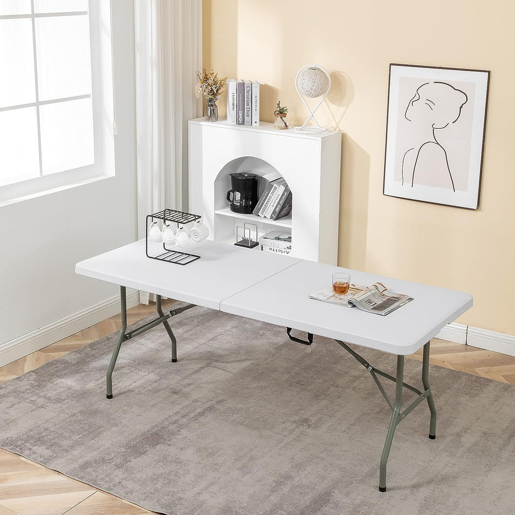BTExpert Fold in Half Folding Utility Table 6 Feet 72