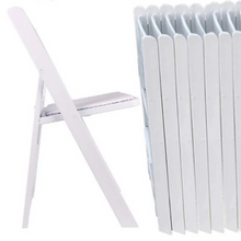 Set of 30 TExpert Resin Folding Chair Vinyl Padded Seat Indoor Outdoor lightweight Set for Home Event Party Picnic Kitchen Dining Church School Weddings White Set of 30