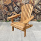 BTExpert Folding Adirondack Chair Half-Assembled Wooden Lounge for Outdoor, Lawn, Deck, Fire Pit, Pool, Beach, 350lb Capacity - Set of 2