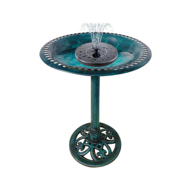 Birdbath Antique Green 28