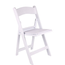 BTExpert Resin Folding Chair Vinyl Padded Seat Indoor Outdoor lightweight Set for Home Event Party Picnic Kitchen Dining Church School Weddings White set of 50