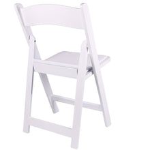 BTExpert Resin Folding Chair Vinyl Padded Seat Indoor Outdoor lightweight Set for Home Event Party Picnic Kitchen Dining Church School Weddings White One