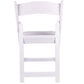 BTExpert Folding Chair Indoor Outdoor lightweight Set for Home Event Dining Church School White - Set of 30
