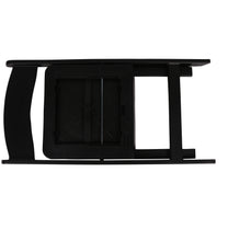 BTExpert Resin Folding Chair Vinyl Padded Seat Indoor Outdoor lightweight Set for Home Event Party Picnic Kitchen Dining Church School Weddings Black One