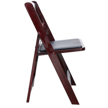Red Mahogany Resin Chair- In Store Only