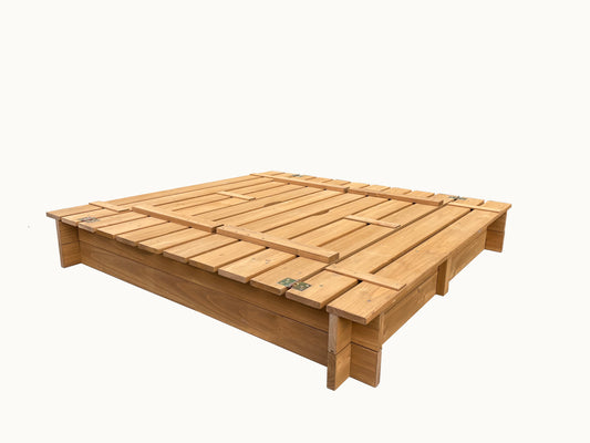 BTExpert Kids box 47x47 Outdoor Backyard foldable bench sand protection bottom liner