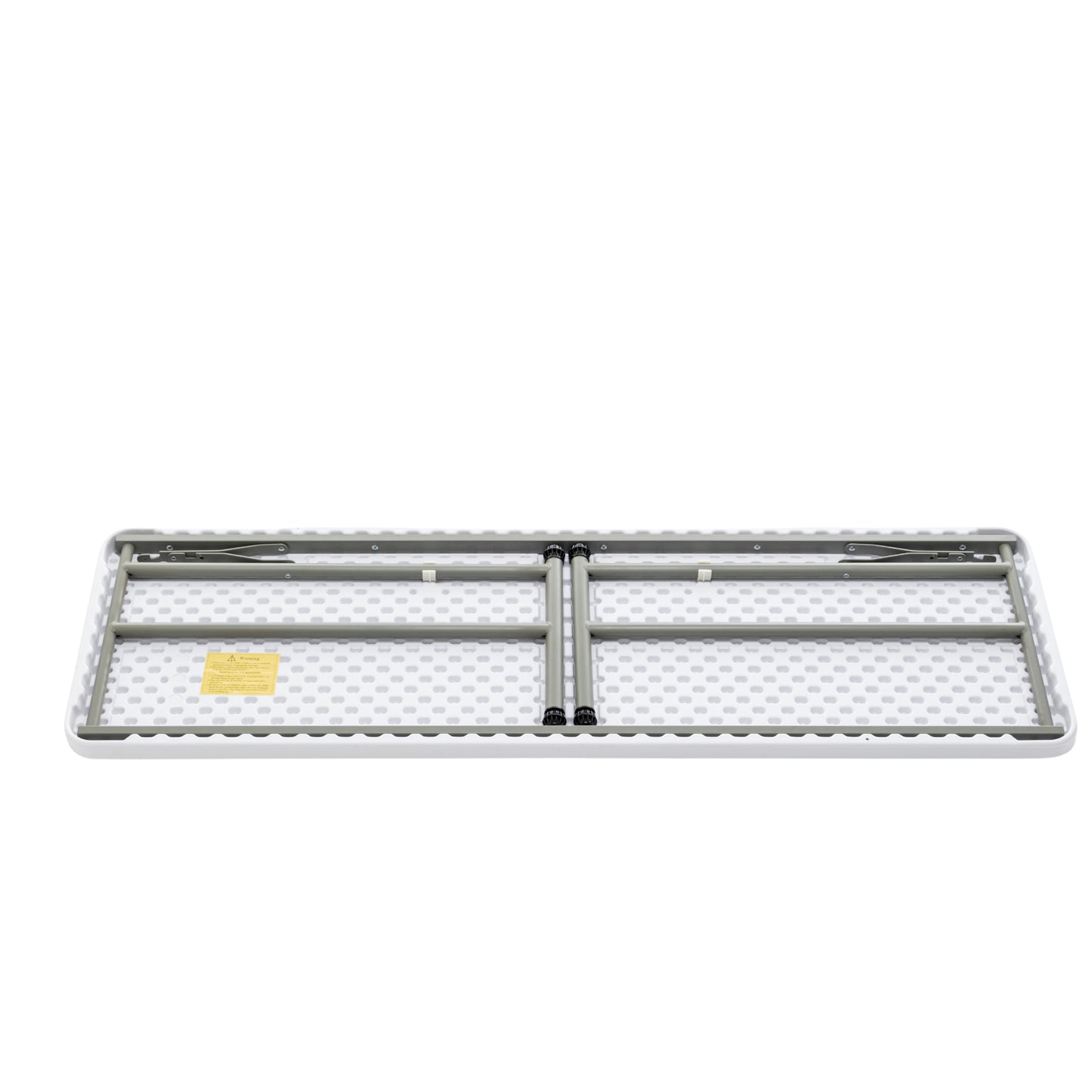 BTExpert 5-Foot - 60" long White Plastic Folding Table Portable 18" Wide narrow, 29" High, events indoor outdoor - Set of 5