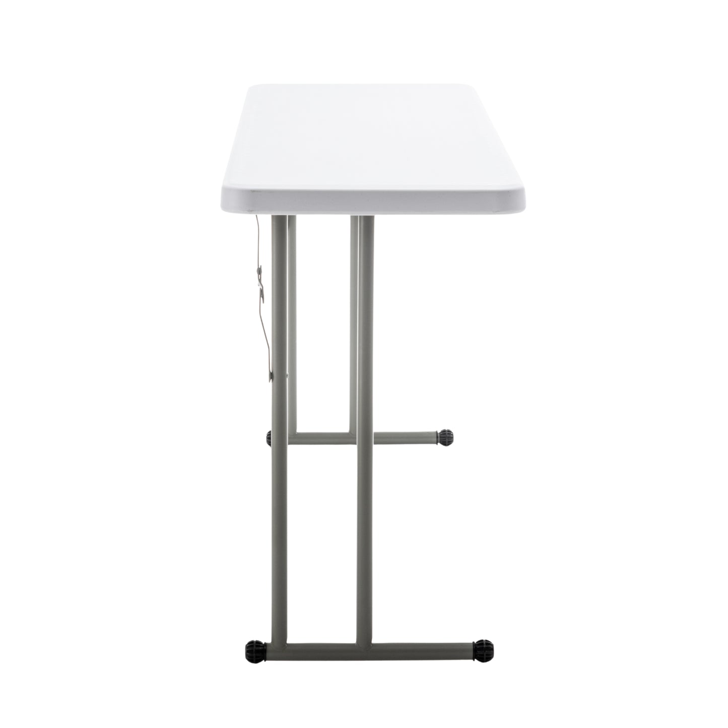 BTExpert 5-Foot - 60" long White Plastic Folding Table Portable 18" Wide, 29" High, events indoor outdoor lightweight - Set of 10