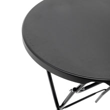 BTEXPERT Black 32" Round 43" Bar Height Granite Folding Commercial Portable Banquet Card Plastic Coffee Dining Table for Wedding Party Coffee Event Home Kitchen Indoor Outdoor