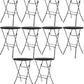 BTExpert 32" Bar-Height Folding Table, 43" Black Granite - Portable Commercial Table for Wedding, Party, Indoor Outdoor - Set of 10