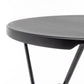 BTExpert 32" Bar-Height Folding Table, 43" Black Granite - Portable Commercial Table for Wedding, Party, Indoor Outdoor - Set of 10