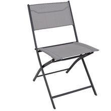 3-Piece set Portable Folding Picnic Table & two Chair Seats foldable Carrying Handle Heavy Duty Gray Party RV Patio Dining Event Camping Outdoor Activity Commercial Family Home Garden