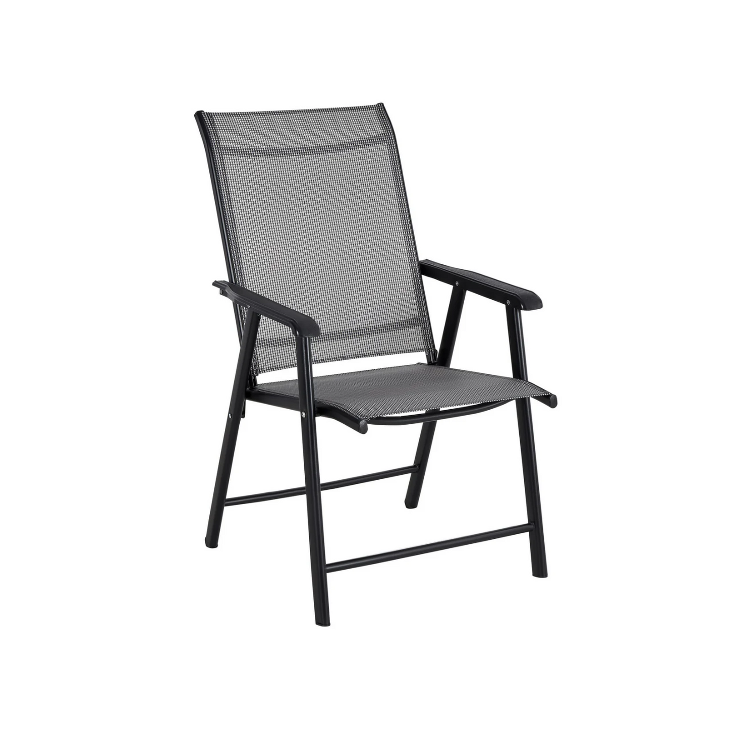 BTExpert Heavy Duty Folding Chair Outdoor Indoor Armrests Porch Balcony Garden 1 Piece