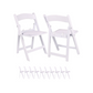 BTExpert Kids Folding Chair Vinyl Padded Seat Lightweight for Home, Event, Party, School - Set of 10
