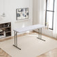 BTExpert 5-Foot - 60" long White Plastic Folding Table Portable 18" Wide, 29" High, events indoor outdoor lightweight - Set of 10