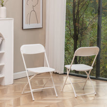 White Plastic Folding Chair - In Store Only