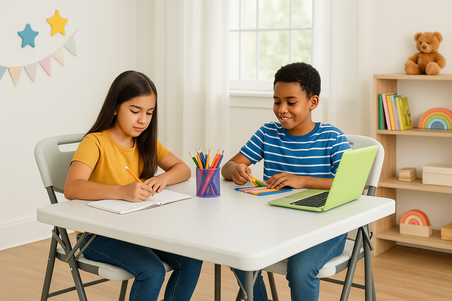 BTEXPERT White Folding Chair Steel Frame Commercial Foldable Chair HDPE Event Chair Indoor Outdoor Wedding Party Picnic Kitchen Dining Church School