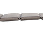 BTEXPERT Outdoor Chaise Cushion Patio Lounger Padding for Deck Lawn Garden Backyard Balcony Terrace - Light Brown