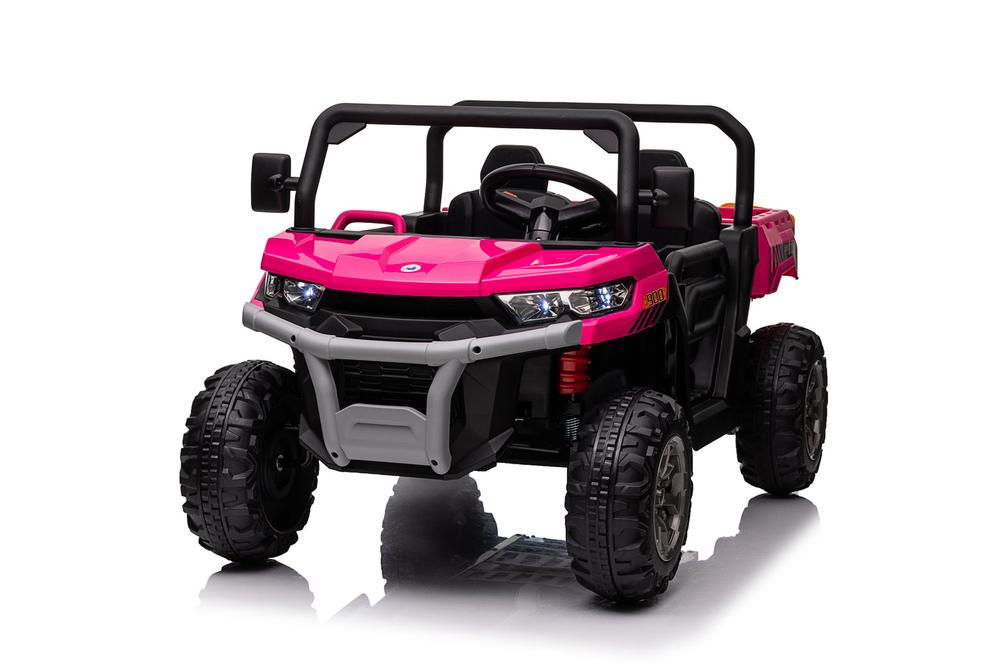 Btexpert Ride on Car Dump Truck 24V 4WD,  Toy Cars for Kids
