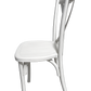 BTEXPERT Resin Indoor Outdoor Dining Chairs Set of 4   Stackable Patio Farmhouse Chairs with X-Back, Heavy-Duty Waterproof Distressed  Kitchen Dining Chairs, 400 lb Capacity,  Weathered Whitewashed