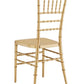 Resin Stacking Chiavari Chair with Free Cushion - In Store Only