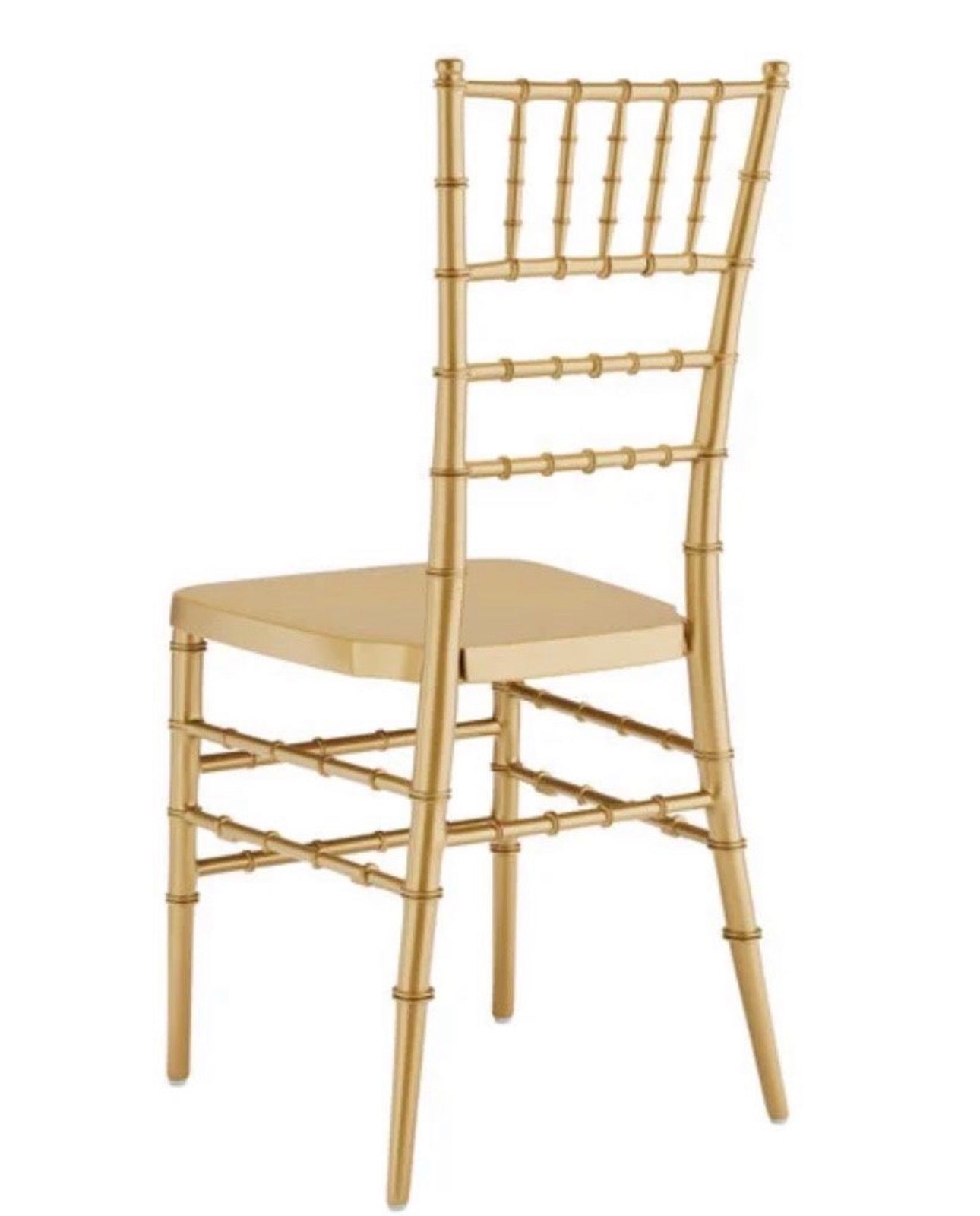 Resin Stacking Chiavari Chair with Free Cushion - In Store Only