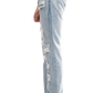 NOVASTILE M1 Ripped Jeans - Light Blue
