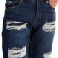 NOVASTILE M1 Ripped Jeans - Blue