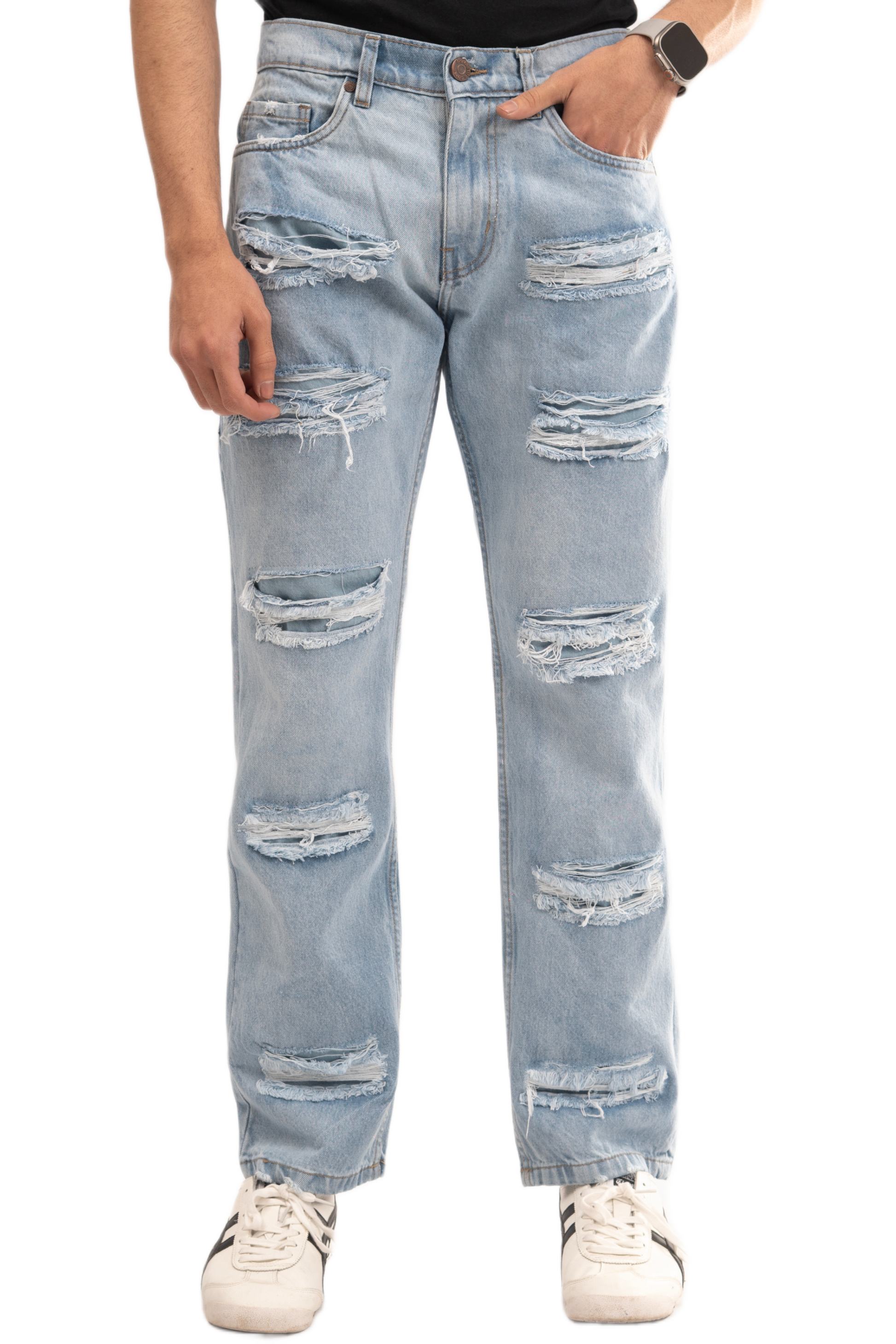 NOVASTILE M2 Jeans - Light Blue