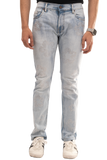 NOVASTILE M3 Rhinestone Jeans - Light Blue