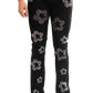 BTEXPERT M3 Rhinestone Jeans - Black