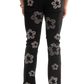 NOVASTILE M3 Rhinestone Jeans - Black