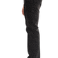 NOVASTILE M4 Rhinestone Jeans - Black
