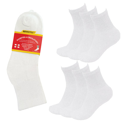 BTEXPERT Ankle Diabetic Socks NS5323 - 6 Pairs