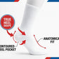 NOVASTILE Crew Diabetic Socks for Men & Women Non-Binding Cotton Cushioned Wicking Neuropathy, Loose Fit 12 Pairs Pack 13-15