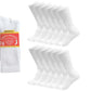 BTEXPERT Crew Diabetic Socks for Men & Women Non-Binding Cotton Cushioned Wicking Neuropathy, Loose Fit