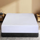 NOVASTILE 100 GSM Quilted Fitted Queen Mattress Pad, Soft & Elastic Fit Mattress Protector 60x80 Inches,Stretches upto 18 Inches Deep and durable White Fiberfill Polyester