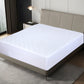 NOVASTILE 100 GSM Quilted Fitted Queen Mattress Pad, Soft & Elastic Fit Mattress Protector 60x80 Inches,Stretches upto 18 Inches Deep and durable White Fiberfill Polyester