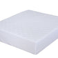 NOVASTILE 100 GSM Quilted Fitted Queen Mattress Pad, Soft & Elastic Fit Mattress Protector 60x80 Inches,Stretches upto 18 Inches Deep and durable White Fiberfill Polyester
