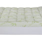 Queen Bamboo Pillow Top Mattress Topper 60x80 Inches – Extra Thick 1000GSM Cooling Mattress Pad Cover, Deep Pocket Fitted (8–20”) – Soft Plush Support for Back Pain Relief