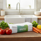 Flour Sack Kitchen Towels (24 Pack) – 100% Cotton 28×28 in, Ultra Absorbent Reusable Dish Towels for Cleaning, Baking & Commercial Use