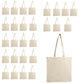 NOVASTILE 100% Cotton Natural Tote Bags NS5340