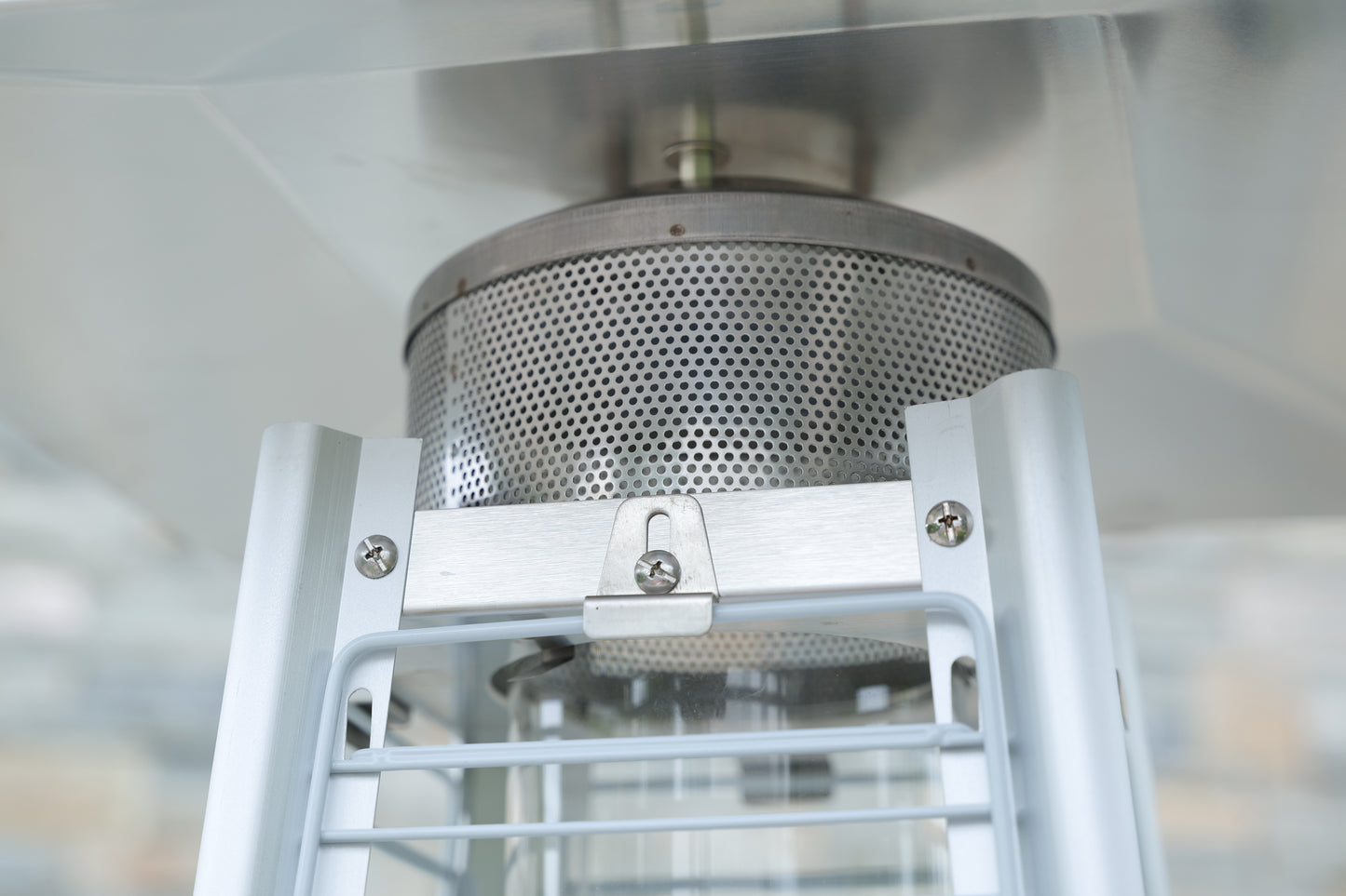 BTExpert 48000 BTU  Pyramid Patio Heater for Outdoor Double Layer Stainless Steel Burner Triple Protection System Quartz Glass Tube Propane Heater for Home & Commerical  Black