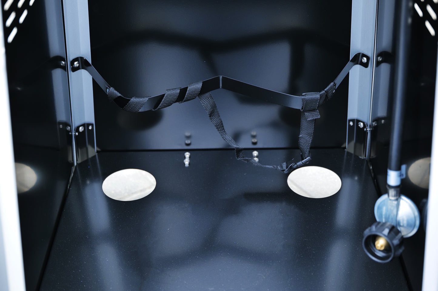 BTExpert 48000 BTU  Pyramid Patio Heater for Outdoor Double Layer Stainless Steel Burner Triple Protection System Quartz Glass Tube Propane Heater for Home & Commerical  Black