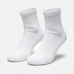NOVASTILE Ankle Diabetic Socks for Men & Women, Non-Binding Cotton for Neuropathy, Cushioned Moisture-Wicking Loose Fit, 3 Pairs, Size 9-11