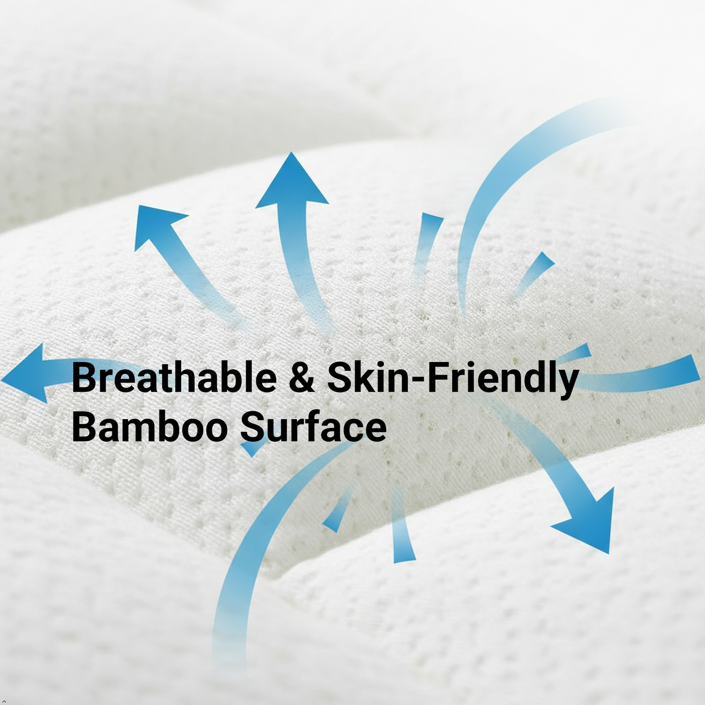 Queen Bamboo Pillow Top Mattress Topper 60x80 Inches – Extra Thick 1000GSM Cooling Mattress Pad Cover, Deep Pocket Fitted (8–20”) – Soft Plush Support for Back Pain Relief