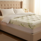 Queen Bamboo Pillow Top Mattress Topper 60x80 Inches – Extra Thick 1000GSM Cooling Mattress Pad Cover, Deep Pocket Fitted (8–20”) – Soft Plush Support for Back Pain Relief